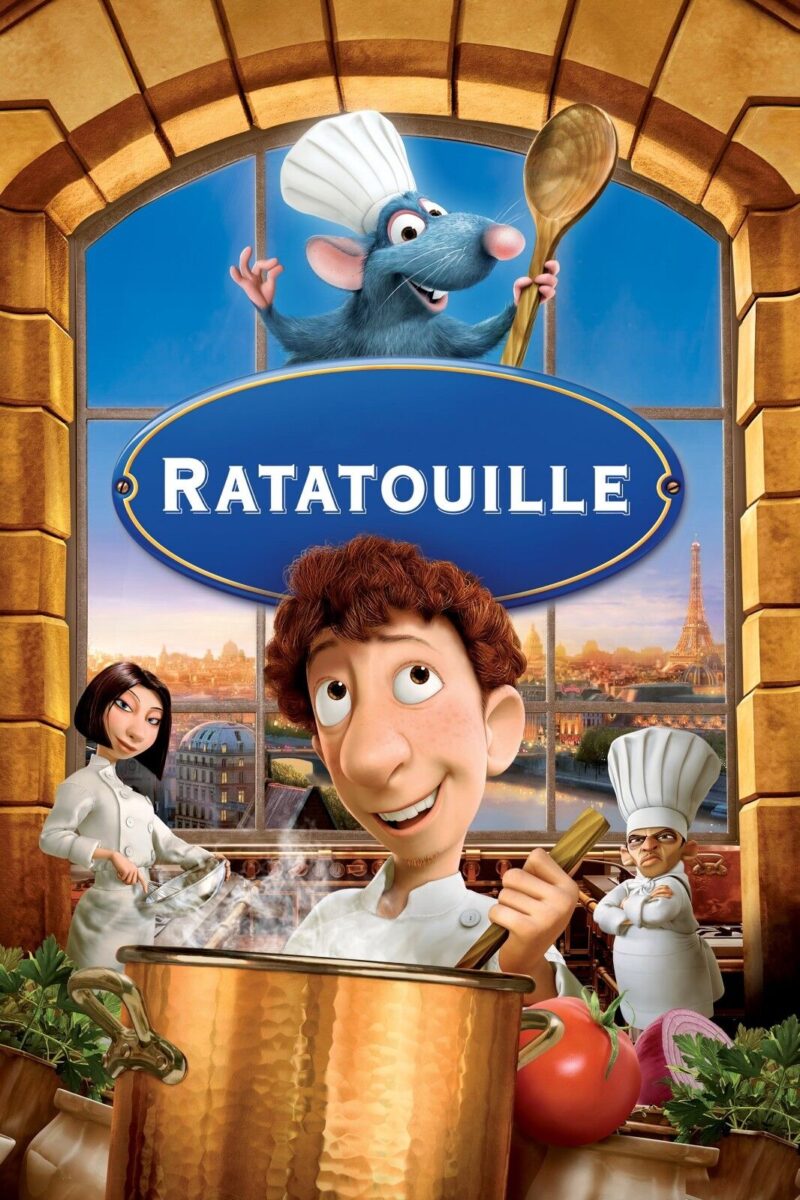 Ratatouille 2007 Disney movie poster